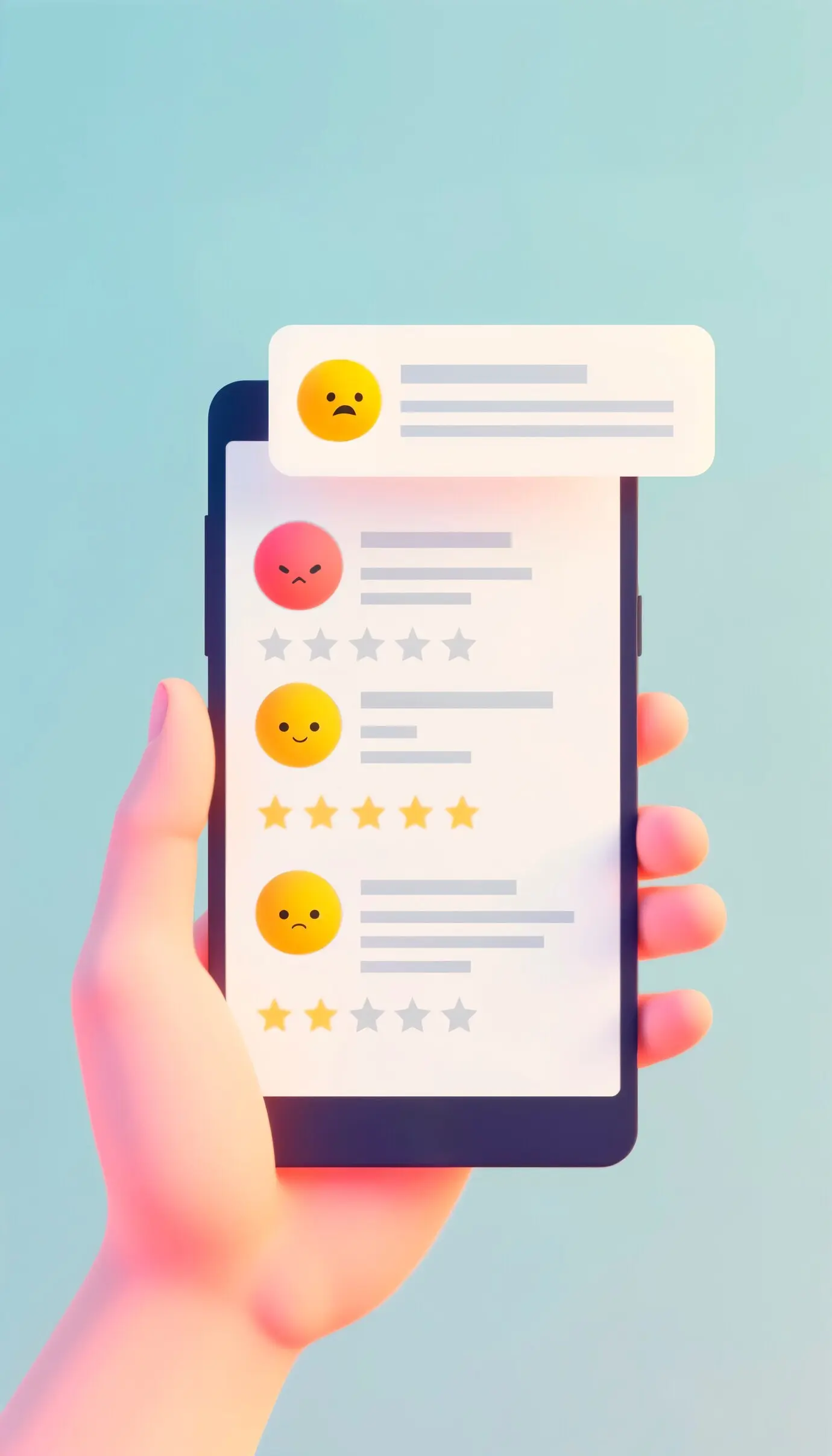 Пожалуйста, пришлите исходный текст описания «Mobile customer feedback», который нужно перефразировать.